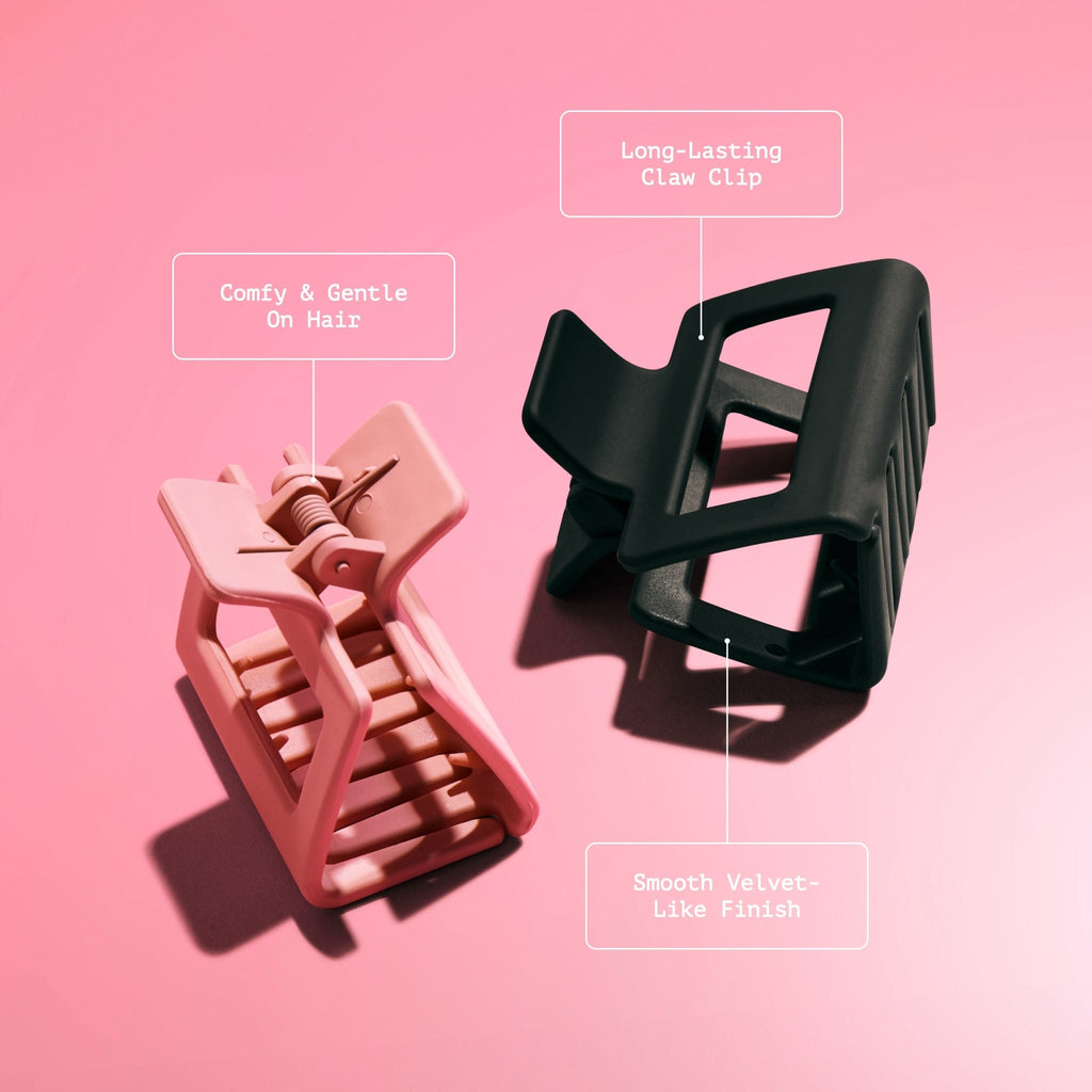 Square Claw Clip Duo